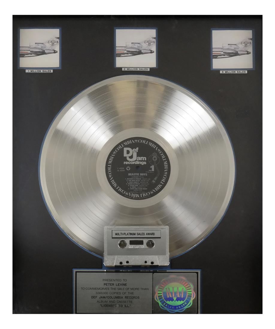 Beastie Boys Platinum Record (1 of 5)