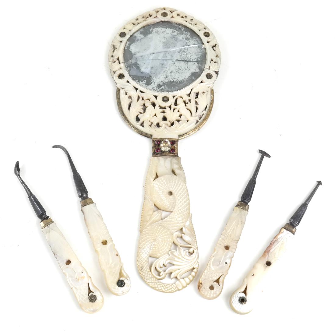 19th C. Group of Dental Tools/Instruments (1 of 8)