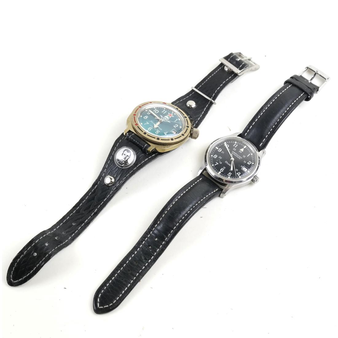 Hamilton And Russian Wrist Watches (1 of 6)