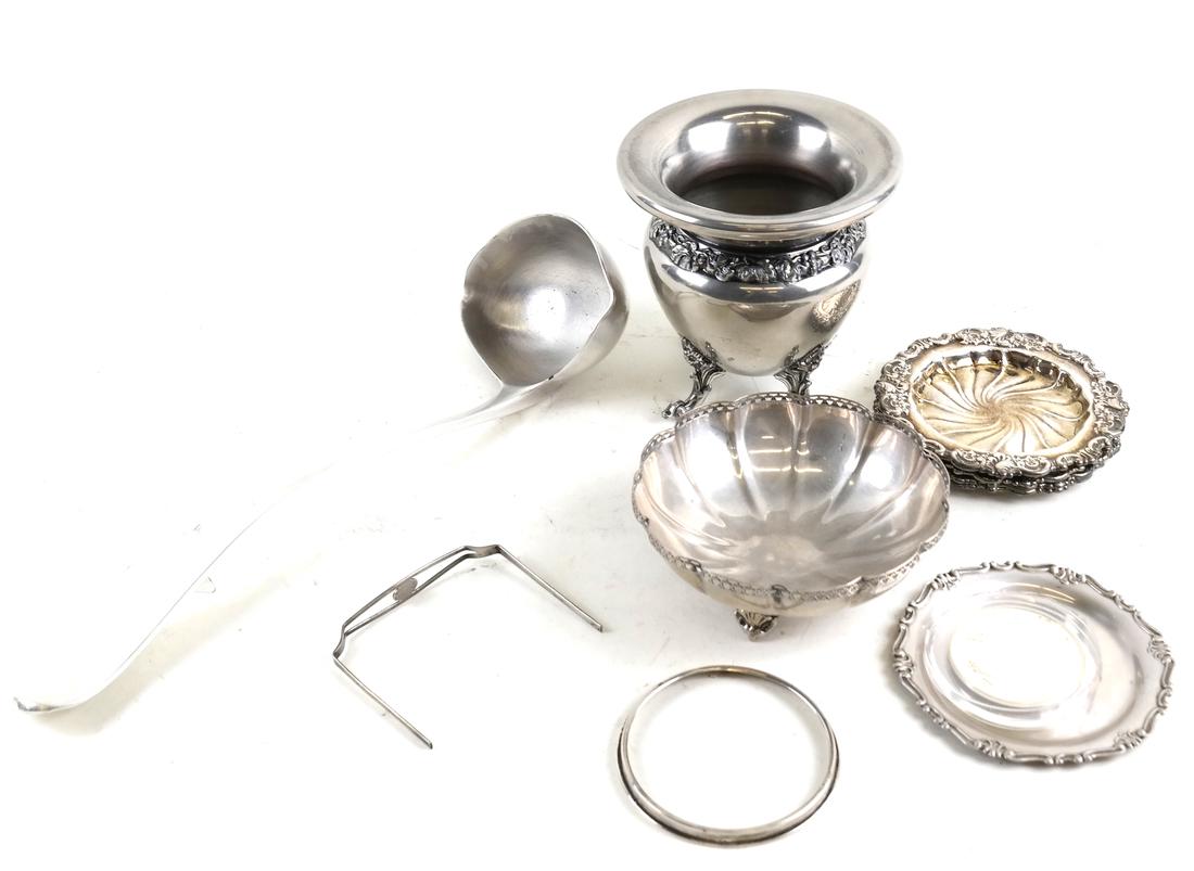 Assorted Silver and Silver Plate Articles (1 of 5)