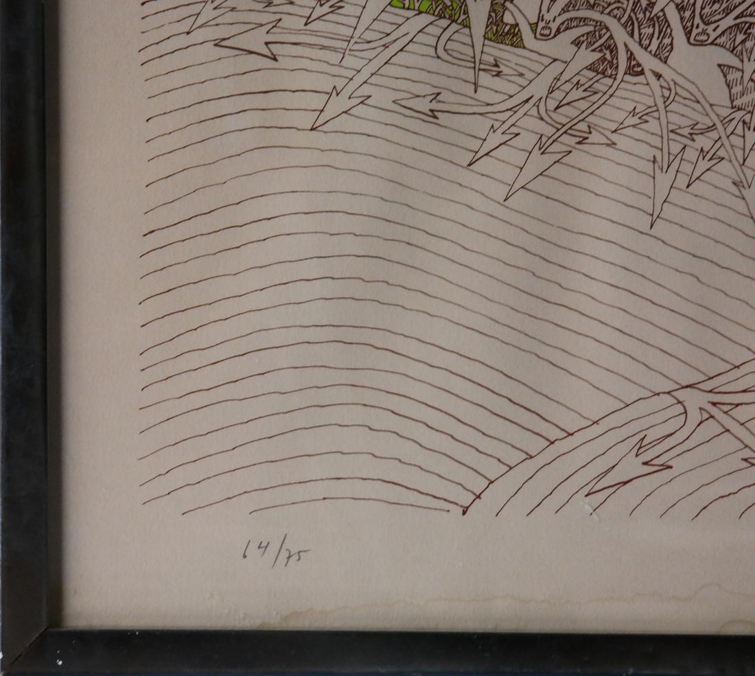 Jean-Michel Folon, Figural Abstract - Edition 64/75 (1 of 1)