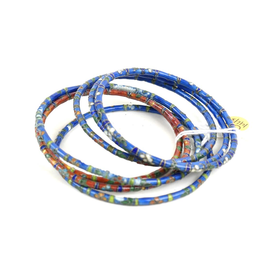 Seven Chinese Enamel Bracelets (1 of 5)