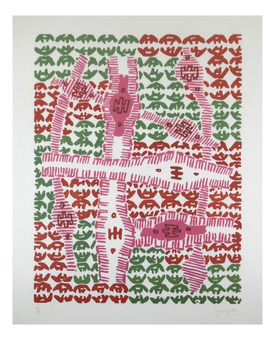 Guissepe Capogrossi, Opera Originali - Lithograph (1 of 5)