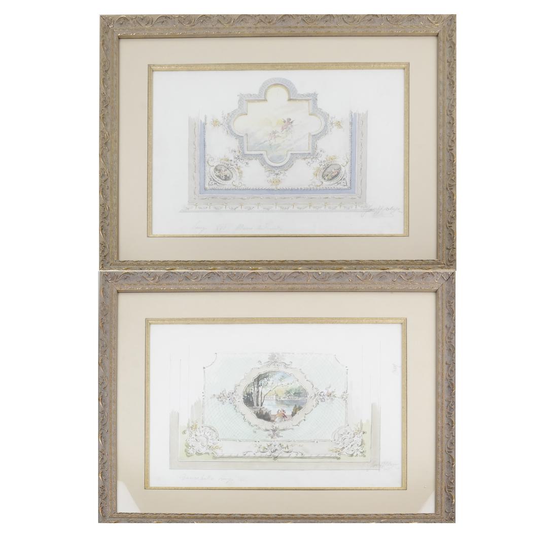 Guiseppe Calajo, Architectural Scene (1 of 5)