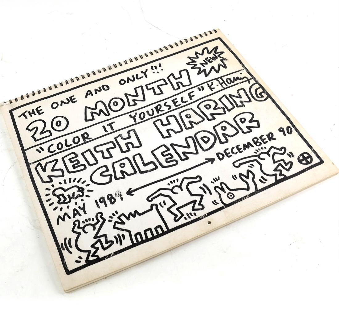 Keith Haring 20 Month Calendar