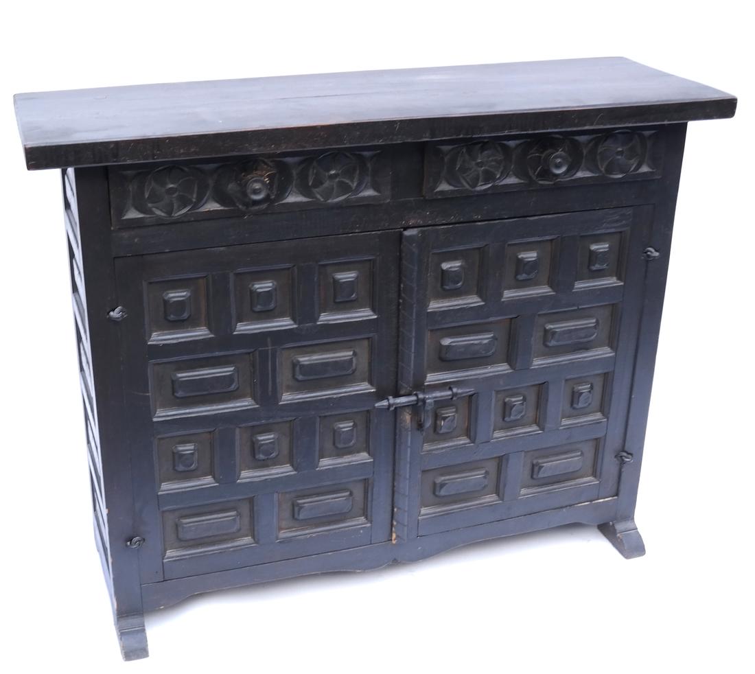 Spanish Colonial Block-Form Server (1 of 7)