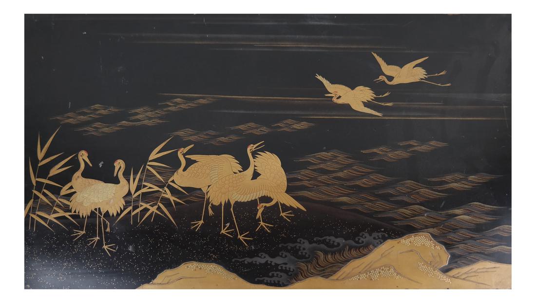 Japanese Lacquered Panel (1 of 5)