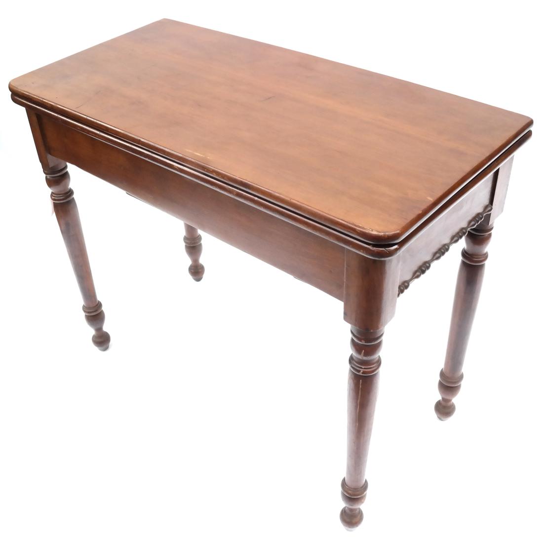 Late American Empire Game Table (1 of 6)