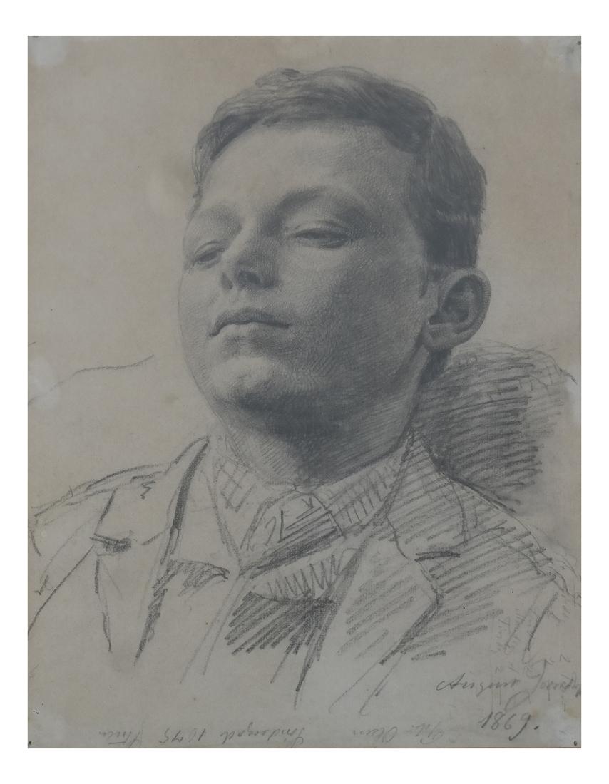 19th C. Northern European School, Portrait of a Boy (1 of 6)