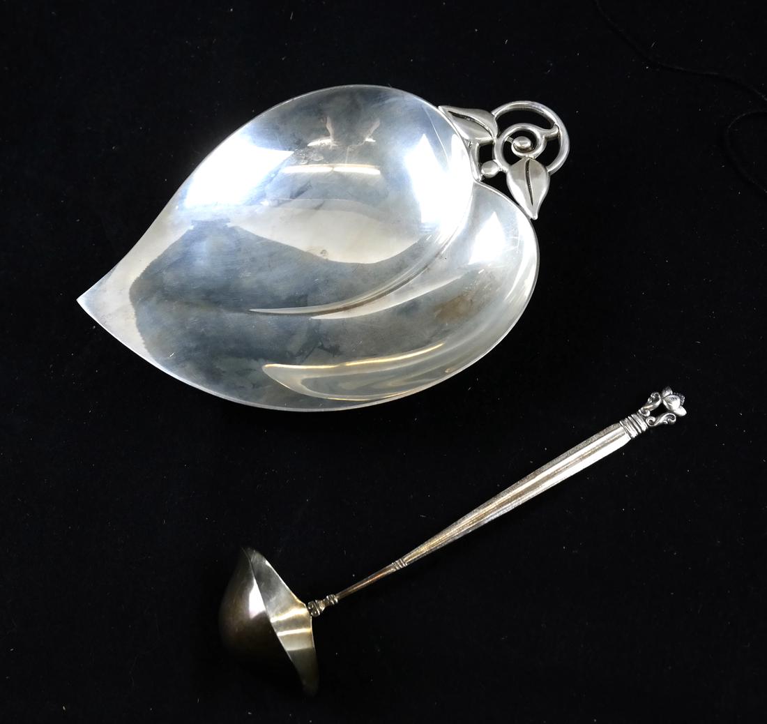 Georg Jensen and Tiffany & Co. Makers Sterling Articles (1 of 8)