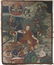 Antique Tibetan Dalai Lama Thangka - Gouache on Linen - 2