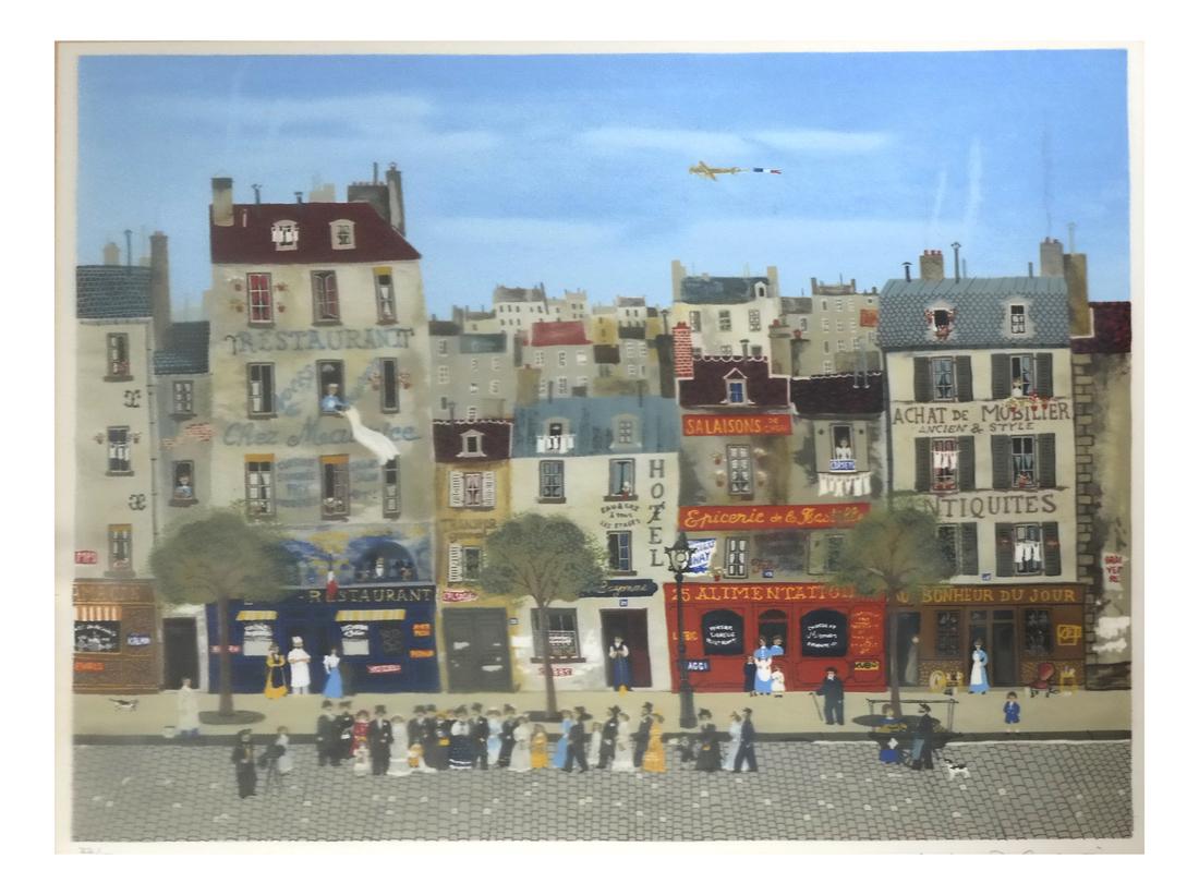 Michel Delacroix, Paris Wedding Party Street Scene (1 of 6)