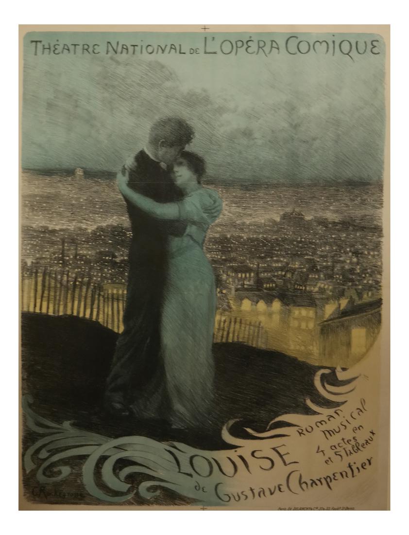Georges Rochegrosse, "Louise / de Gustave Charpentier" (1 of 4)