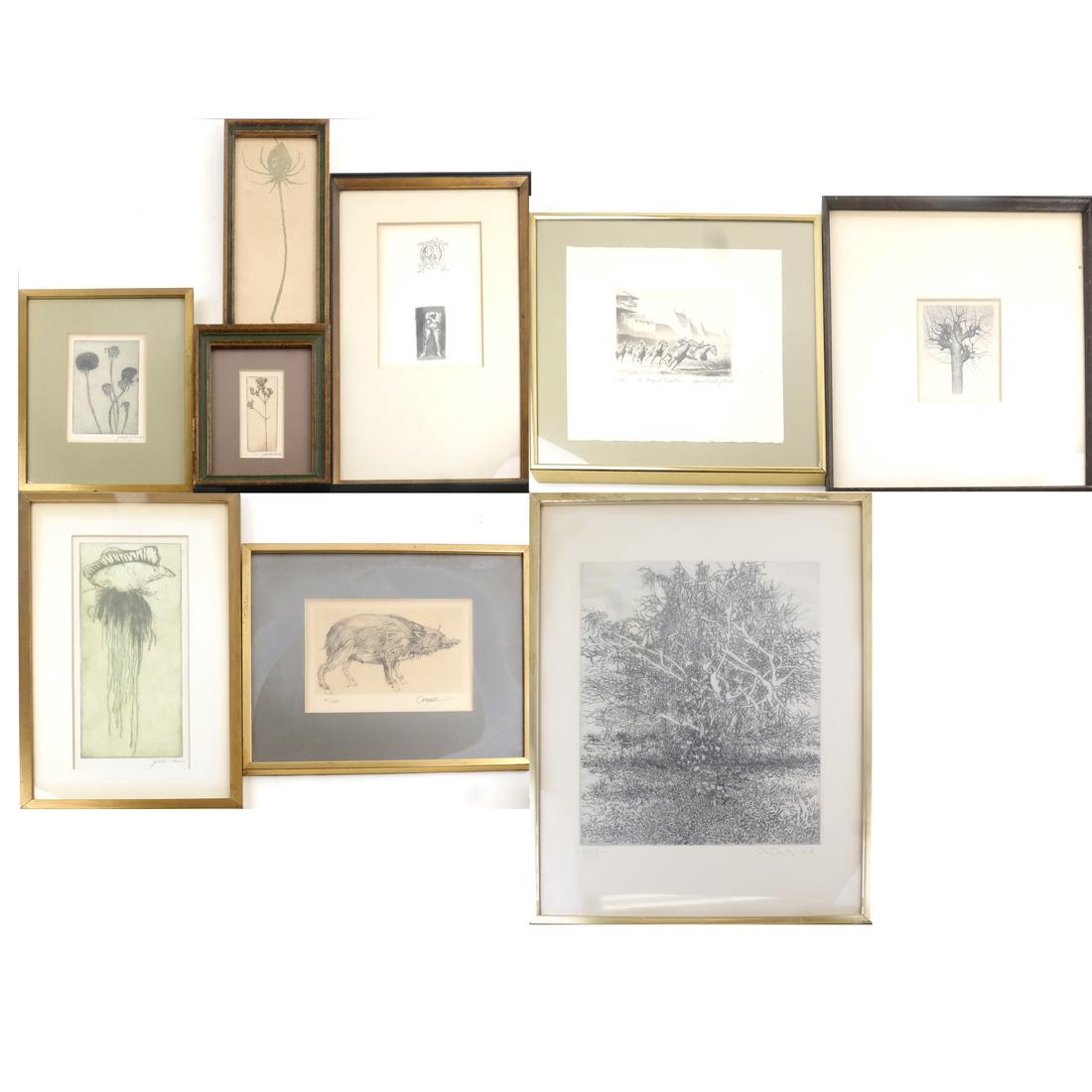 Post War and Contemporary Etchings and Prints (1 of 8)