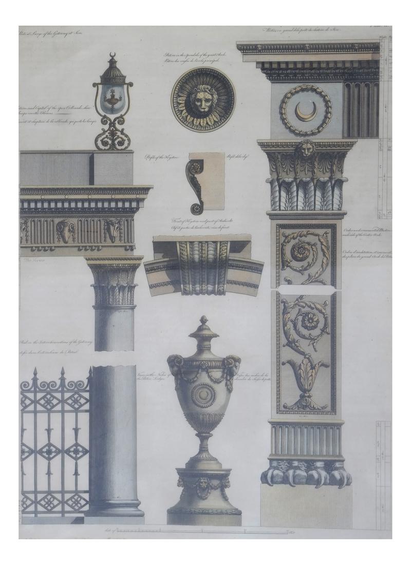 Robert Adam Antique Architectural Print (1 of 5)