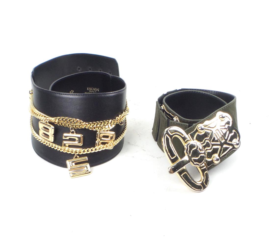 Two Escada Designer Belts (1 of 6)