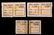 LITZMANNSTADT LODZ GHETTO COAL RATION COUPONS - 11