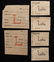 LITZMANNSTADT LODZ GHETTO COAL RATION COUPONS - 3