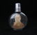 WM. MCKINLEY PORTRAIT GLASS FLASK AND CERAMIC PLATE - 4