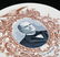 WM. MCKINLEY PORTRAIT GLASS FLASK AND CERAMIC PLATE - 8