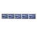 GERMAN OCCUPATION POLAND WWII IRON REVENUE ERROR STRIP
