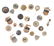 WM. MCKINLEY - 1896 & 1900 ASSTD. PIN BACKS, STUDS, ETC