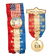 WM. MCKINLEY TWO 1900 REPUBLICAN LEAGUE BADGES