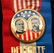 WM. MCKINLEY TWO 1900 REPUBLICAN LEAGUE BADGES - 6