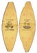 G. CLEVELAND & A.G. THURMAN TWO 1888 PAPER LANTERNS