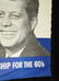 JOHN F. KENNEDY LARGE 1960 CAMPAIGN POSTER - 7