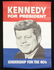 JOHN F. KENNEDY 1960 CAMPAIGN POSTER - 2