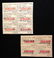 LITZMANNSTADT LODZ GHETTO VEGETABLE RATION COUPONS - 8
