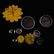 LARGE GROUP OF LANDON & DEWEY BUTTONS - 3