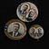 GROUP OF T. ROOSEVELT & A. PARKER 1904 CAMPAIGN BUTTONS - 12