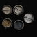 GROUP OF T. ROOSEVELT & A. PARKER 1904 CAMPAIGN BUTTONS - 3