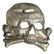 PRUSSIAN HUSSARS DEATH’S HEAD SHAKO INSIGNIA. - 4