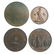 FRANCE. QUARTET OF NAPOLEONIC BRONZE MEDALS, 1804-1914. - 2