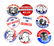 LARGE GROUP OF BARRY GOLDWATER 1964 CAMPAIGN BUTTTONS - 4
