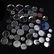 ASSORTED LATE 20TH CENTURY BUTTONS - 3