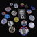 ASSORTED LATE 20TH CENTURY BUTTONS - 6