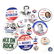 LARGE GROUP OF 1960 NIXON CAMPAIGN BUTTONS - 2