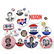 LARGE GROUP OF 1960 NIXON CAMPAIGN BUTTONS - 4