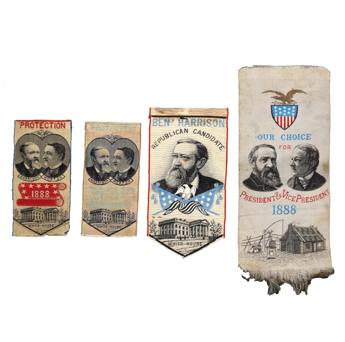 B. HARRISON & L.P. MORTON FOUR 1888 STEVENGRAPHS (1 of 10)