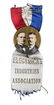WM. MCKINLEY & T. ROOSEVELT 1900 RIBBON & BADGE