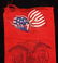 WM. MCKINLEY & T. ROOSEVELT 1900 RED JUGATE RIBBON - 3