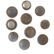 WM. MCKINLEY & G. HOBART - 1896 CELLULOID JUGATE STUDS - 2