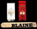 J.G. BLAINE & J.A. LOGAN 1884 ALBUMEN JUGATE RIBBONS - 2
