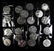 APOLLO XII, XIII, XIV, AND XVII SILVER MEDALS - 2