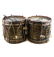 PAIR OF ANTIQUE SCOTS GUARDS REGIMENTAL MARCHING DRUMS - 2