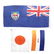 14 INTERNATIONAL FLAGS - EUROPEAN AND AFRICAN - 5